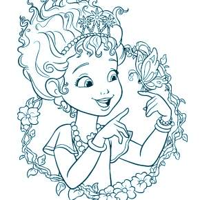 Раскраски Нэнси-Клэнси Раскраски Нэнси-Клэнси