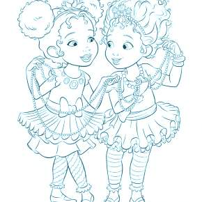 Раскраски Нэнси-Клэнси Раскраски Нэнси-Клэнси