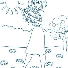 Раскраска Простоквашино Раскраска Простоквашино