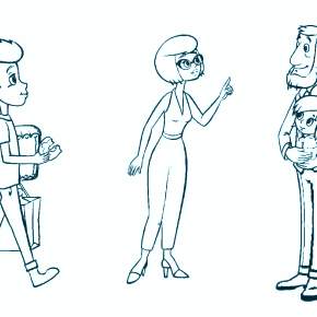 Раскраска Простоквашино Раскраска Простоквашино