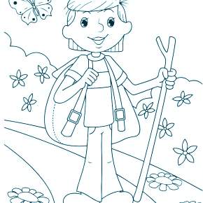 Раскраска Простоквашино Раскраска Простоквашино