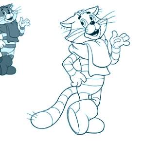 Раскраска Простоквашино Раскраска Простоквашино