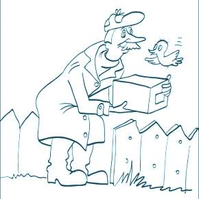 Раскраска Простоквашино Раскраска Простоквашино