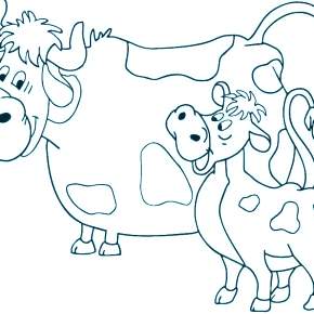 Раскраска Простоквашино Раскраска Простоквашино