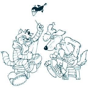 Раскраска Простоквашино Раскраска Простоквашино