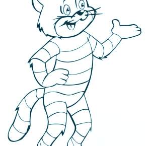 Раскраска Простоквашино Раскраска Простоквашино