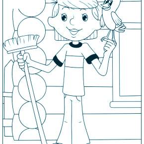 Раскраска Простоквашино Раскраска Простоквашино