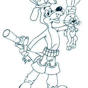 Раскраска Простоквашино Раскраска Простоквашино