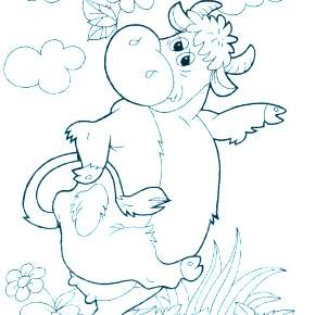 Раскраска Простоквашино Раскраска Простоквашино