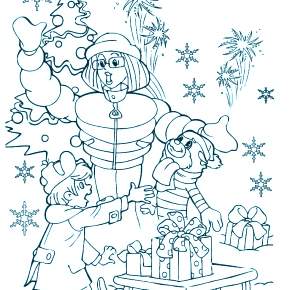 Раскраска Простоквашино Раскраска Простоквашино