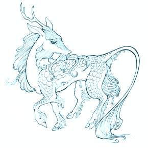 Раскраски Мифические существа