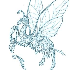 Раскраски Мифические существа