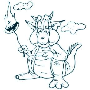 Раскраски Мифические существа