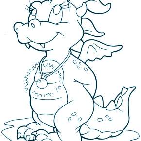 Раскраски Мифические существа