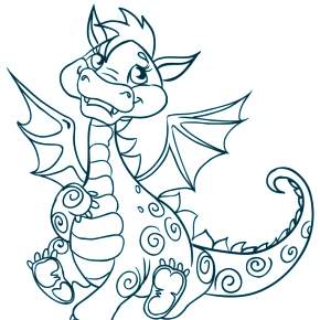 Раскраски Мифические существа