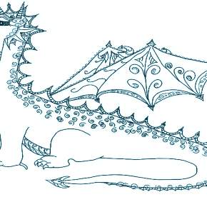 Раскраски Мифические существа