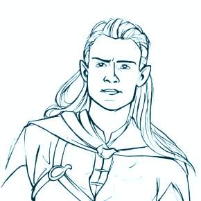 Раскраска Властелин Колец