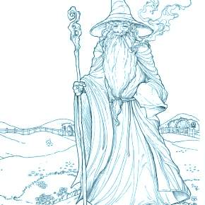 Раскраска Властелин Колец