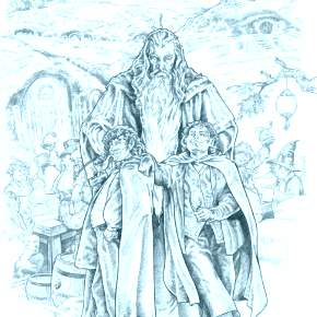 Раскраска Властелин Колец