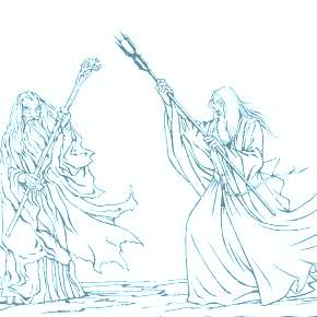 Раскраска Властелин Колец