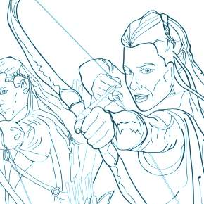 Раскраска Властелин Колец