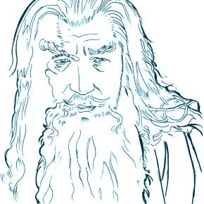 Раскраска Властелин Колец