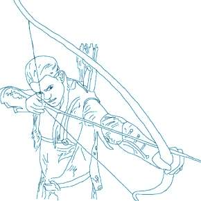 Раскраска Властелин Колец