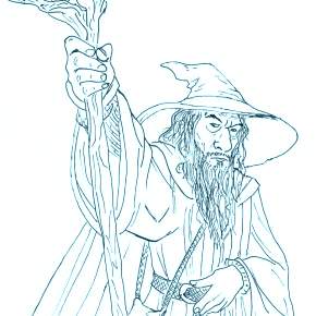 Раскраска Властелин Колец