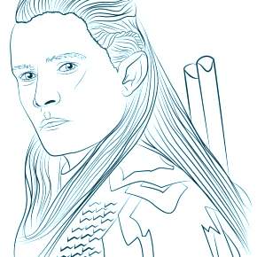 Раскраска Властелин Колец