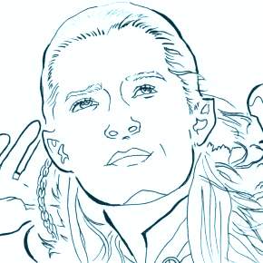 Раскраска Властелин Колец