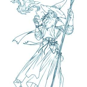 Раскраска Властелин Колец