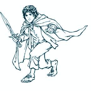 Раскраска Властелин Колец