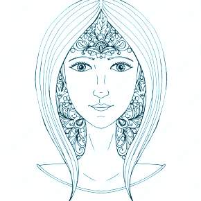 Раскраска Портреты