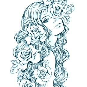 Раскраска Портреты