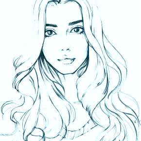 Раскраска Портреты