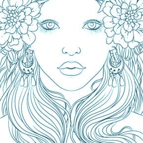 Раскраска Портреты