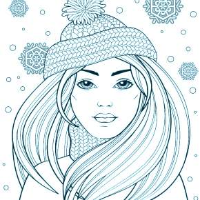 Раскраска Портреты