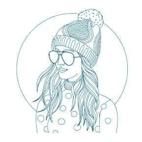 Раскраска Портреты