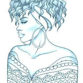 Раскраска Портреты