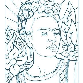 Раскраска Портреты