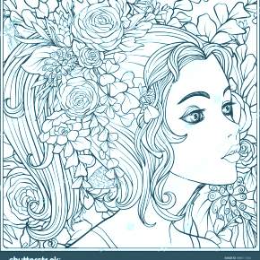 Раскраска Портреты