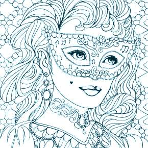 Раскраска Портреты