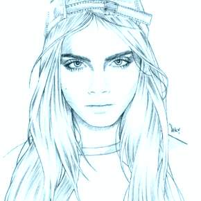 Раскраска Портреты