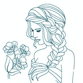 Раскраска Портреты