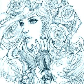 Раскраска Портреты