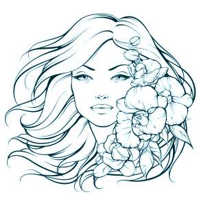 Раскраска Портреты