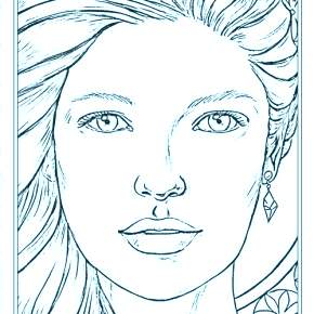 Раскраска Портреты
