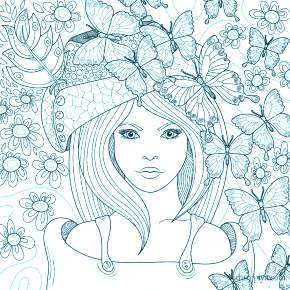 Раскраска Портреты