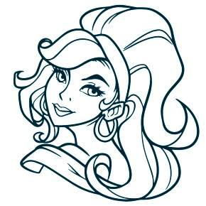 Раскраска Портреты