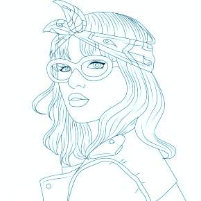 Раскраска Портреты